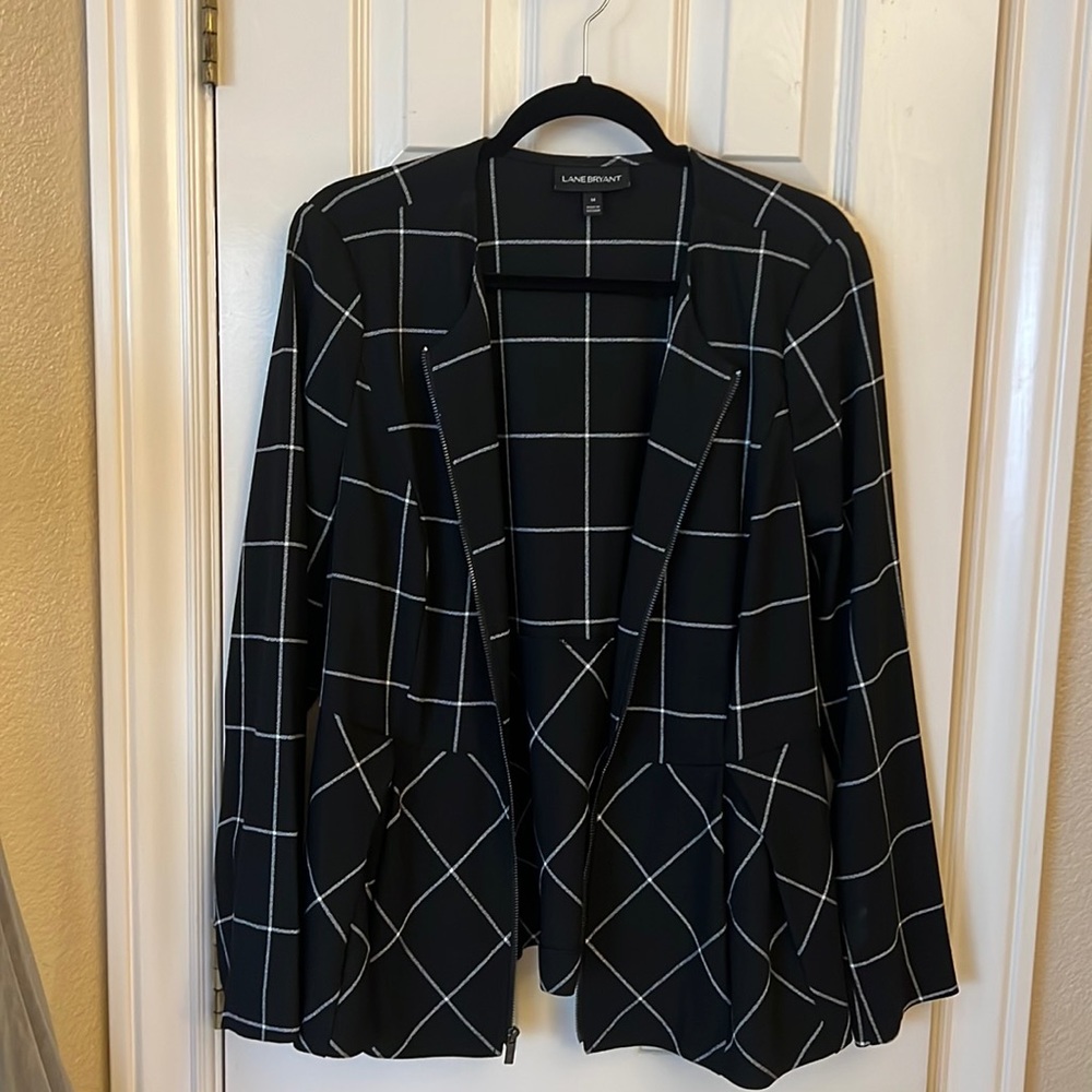 Lane Bryant Peplum Blazer